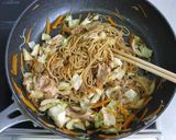 ヘルシーしらたき焼きそば作り方4写真