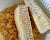 甘～いとうもろこしご飯作り方2写真
