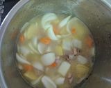 圧力鍋で☆簡単チキンカレーライス☆作り方3写真