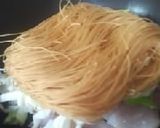 「２つのソース」で焼きビーフン、新鮮！作り方4写真