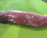 カレー風味ひと口豚ヒレのスタミナ野菜炒め作り方1写真