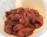 カレー風味ひと口豚ヒレのスタミナ野菜炒め作り方2写真