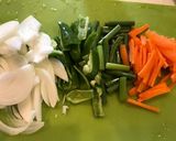 カレー風味ひと口豚ヒレのスタミナ野菜炒め作り方3写真
