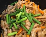 カレー風味ひと口豚ヒレのスタミナ野菜炒め作り方7写真