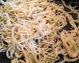 時短♢簡単にニラもやし焼きそば作り方4写真