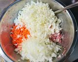 包まない☆いきなり餃子丼♪時短☆作り方3写真