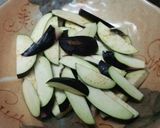 茄子と豚肉のレンジ蒸し作り方1写真