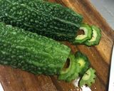 ゴーヤ大量消費に！ゴーヤと豆腐のすき焼き作り方1写真