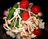 超簡単☆ 水ダコと夏野菜のアヒージョ作り方6写真