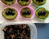 卵牛乳不使用のクオカで抹茶黒豆マフィン作り方3写真