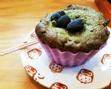 卵牛乳不使用のクオカで抹茶黒豆マフィン作り方5写真