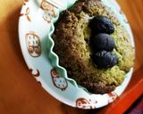 卵牛乳不使用のクオカで抹茶黒豆マフィン作り方8写真