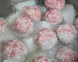 ふわふわ肉団子と冬瓜のさっと煮作り方9写真