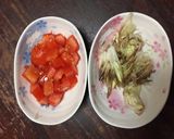 クリーミー豆腐とオクラのパスタ作り方2写真