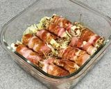 レンジで簡単♪ホイコーロール＊お弁当に作り方5写真