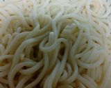 絶品★簡単☆冷やしキム豚うどん作り方1写真