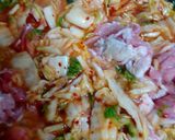 絶品★簡単☆冷やしキム豚うどん作り方2写真