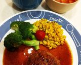肉!!!がっつり♪牛ハンバーグ♡作り方4写真