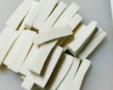 高野豆腐と茎わかめとしめじの煮物　お弁当作り方3写真