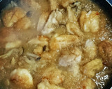 鶏ときのこのみぞれ煮♪揚げなす添え作り方7写真