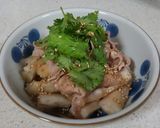 焼きなすと冷しゃぶのサラダ作り方5写真