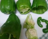 ピーマンのラーメン詰め作り方1写真