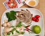 簡単！本格タイ料理 ☆ トムヤムクン作り方1写真