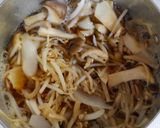 簡単和食！もやしと きのこ 豆腐の煮物♪作り方5写真