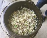 アウトドアでカレーチリホットドック作り方2写真