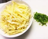じゃがチーズカリカリ焼き♪ハラペーニョ入作り方2写真