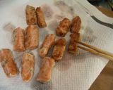 魚肉ソーセージで～なんちゃって天むす～作り方2写真