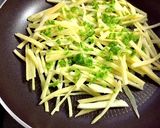 じゃがチーズカリカリ焼き♪ハラペーニョ入作り方3写真