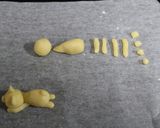 ゴロゴロお昼寝クマさんクッキー作り方5写真