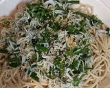 大葉とシラスのお蕎麦作り方5写真