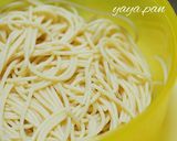 イチジクと生ハムのモッツァレラ冷製パスタ作り方5写真
