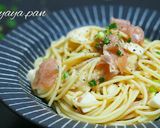 イチジクと生ハムのモッツァレラ冷製パスタ作り方7写真