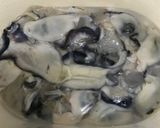 牡蠣とジャガイモのスープ　作り方3写真