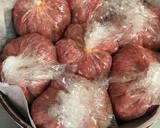 ゆで卵まるごとIN☆煮込み爆弾ハンバーグ作り方6写真