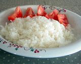 バターライスとなす味噌としし唐の甘味噌丼作り方1写真
