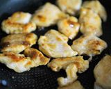 梅ジャムで作る、照り焼きチキン作り方4写真