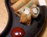超簡単えび春巻き作り方4写真