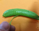 旬【もやしとスナップエンドウの胡麻和え】作り方4写真