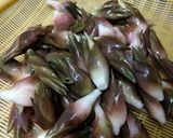みょうがと青紫蘇の実漬け♪作り方1写真