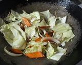 のり佃煮野菜炒め作り方4写真