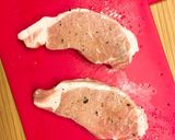 フライパンで☆サクサクおいしい豚カツ☆作り方1写真