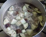 豚肉ともずくの中華スープ（生姜味）作り方2写真