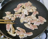 オクラとエノキでとろ～り鶏むね肉炒め作り方4写真