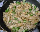 オクラとエノキでとろ～り鶏むね肉炒め作り方5写真