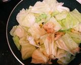 キャベツとコーン炒め作り方3写真