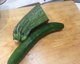 きゅうりとズッキーニのささっとサラダ作り方1写真
